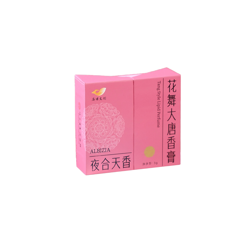 陕西历史博物馆 花舞大唐香膏 女生礼物西安特产文创纪念品伴手礼