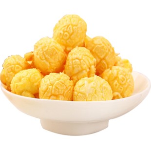 爆米花大桶装美式球形玉米花休闲零食品小吃奶油焦糖味电影院批发