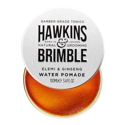HAWKINS霍金斯小银罐发油男士复古油头定型背头保湿发蜡发泥发胶