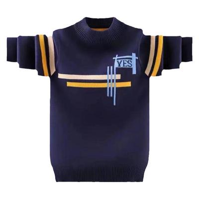 韩版细毛线秋冬款男童新款毛衣