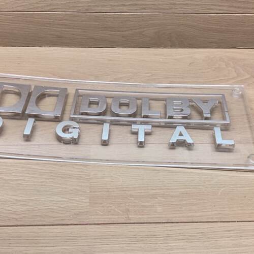 【询价】 杜比数字影院  DOLBY DIGITAL 凸字牌 实适用