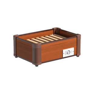 实木取暖器家用烤火炉放脚烤火箱小型电火桶烘脚暖脚神器火箱湖南