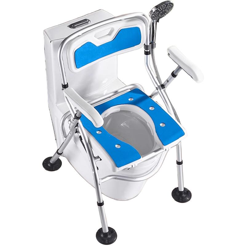 老人洗澡坐便两用椅防滑沐浴椅折叠孕妇浴室专用洗澡凳卫生间座椅