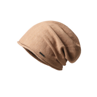 CACUSS帽子女秋冬冷帽针织帽薄款毛线帽空调月子帽男包头帽堆堆帽