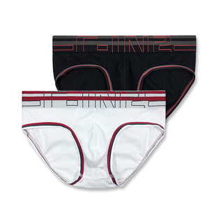 C-IN2新品男士内裤透气贴身轻薄小网眼U凸性感低腰三角裤3213