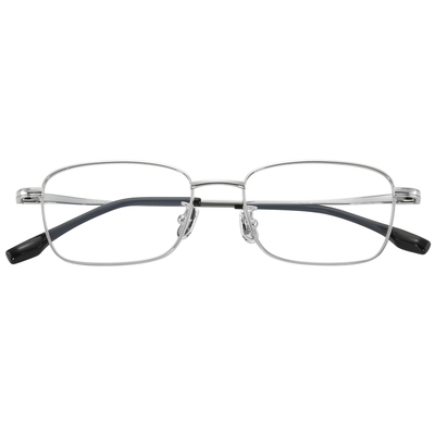 高度数显薄方框厚边近视眼镜框男