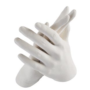 diy手膜克隆粉手模印泥成情侣手模宝宝手足印泥石膏手材料3D自制