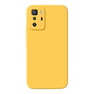 适用红米Note10Pro手机壳RedmiNote10小米新款M2104k10AC硅胶Redmi5G黄色保护套105G全包防摔noto外壳钢化膜