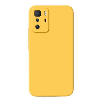 适用红米Note10Pro手机壳RedmiNote10小米新款M2104k10AC硅胶Redmi5G黄色保护套105G全包防摔noto外壳钢化膜
