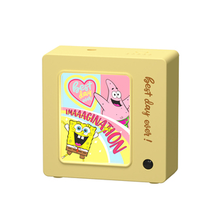 衍趣海绵宝宝香薰机自动喷香家用小夜灯助眠精油专用生日礼物女生