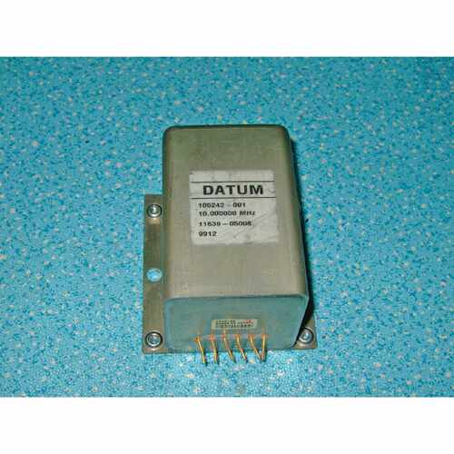 DATUM 10MHz恒温晶振 OCXO，功能正常，运费德邦—议价