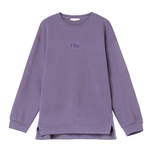 卫衣女春秋新款宽松加肥加大码中年妈妈圆领百搭休闲无帽上衣外套