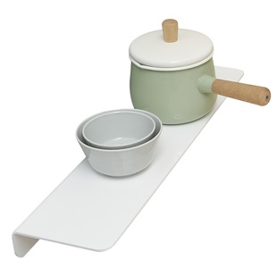 厨房夹缝置物架隔板免打孔台面侧边桌子缝隙填充延长遮挡板可定制