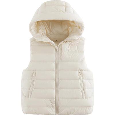 马克珍妮超轻保暖羽绒服马甲