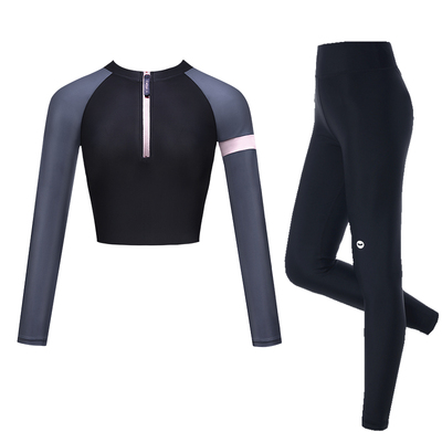 AquaPlay长袖分体泳衣防晒冲浪服