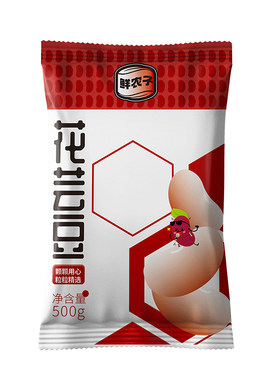 东北花芸豆500g芸豆大豆新鲜杂粮特产大碴子熬粥250g半斤多规格
