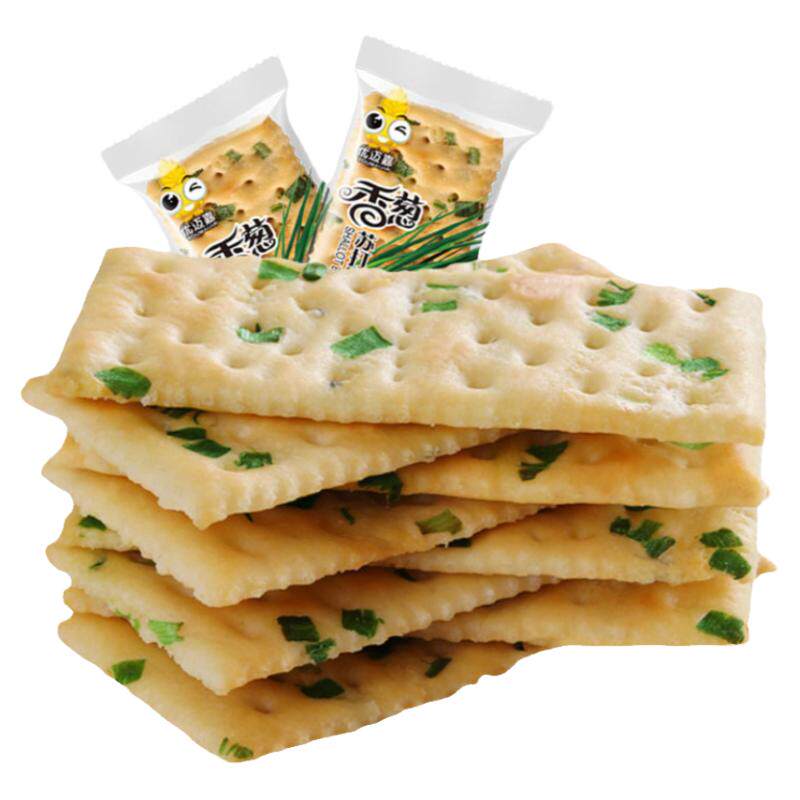 无蔗糖咸味香葱苏打饼干