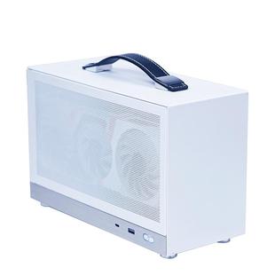 闪鳞S300主机12400F/13400F/RTX5050/5060/6500XT/7650独显ITX迷你DIY整机台式机微型游戏电脑WiFi便携式电脑