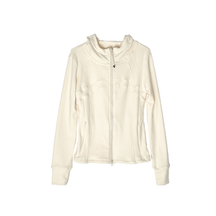 重工解构主义！~加绒套指拉链外套女秋冬25新款修身显瘦连帽上衣