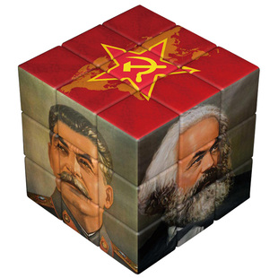 马克思马哲切格瓦拉三阶创意魔方  魔方玩具教学周边学生益智礼物