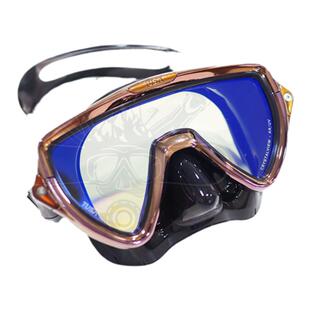 TUSA M19日本进口镀膜防UV金角M110银角潜水面镜水肺大视野现货