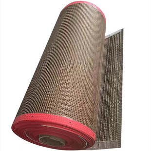 耐高温特氟龙网带膜包机隧道炉收缩输送带UV丝印过油铁富龙流水线