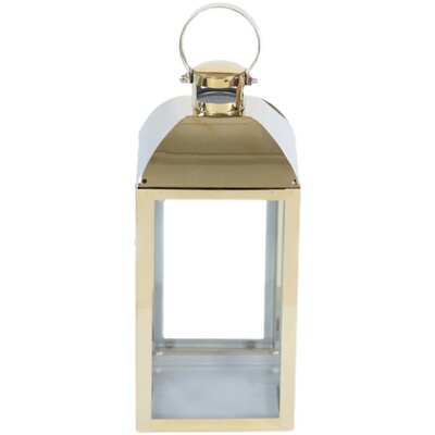 ins简约欧式不锈钢金色家居摆件