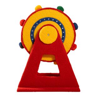 派思维马戏团摩天轮猫爬架玩具猫爬柱旋转木马猫窝一体麻绳猫抓用