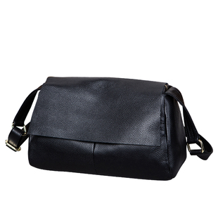 真皮包包女式2025新款头层牛皮大容量斜挎包中年妈妈宽肩带单肩包