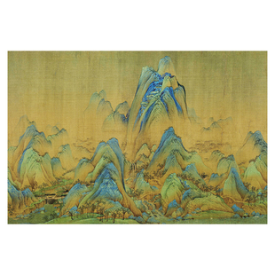 千里江山绿色厨房地垫硅藻泥吸水吸油防滑耐脏l型家用脚垫地毯