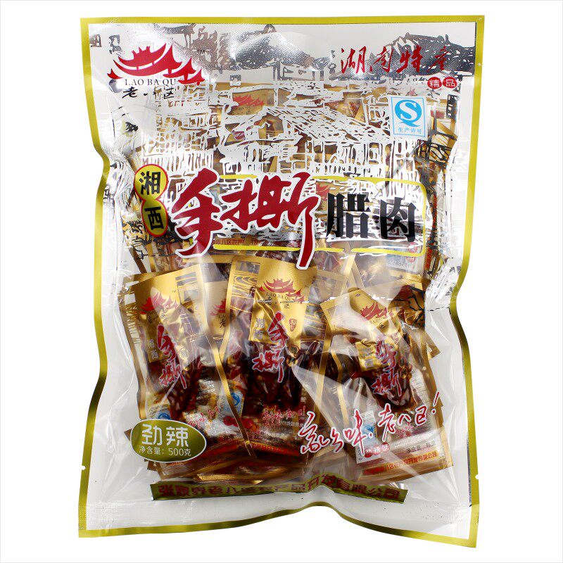 老八区手撕腊肉真空装张家界特产