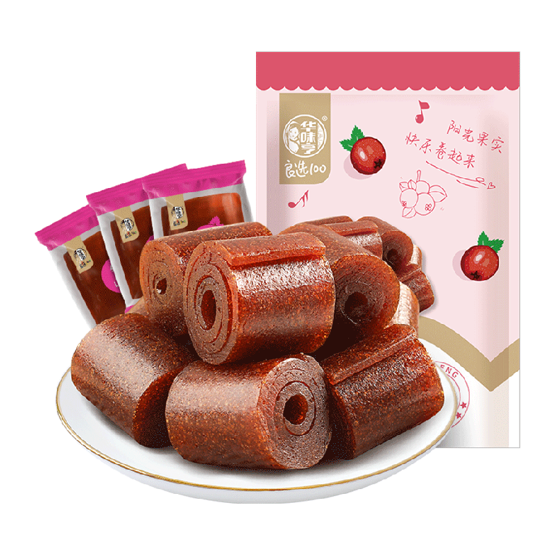 华味亨铁山楂片山楂卷独立小包