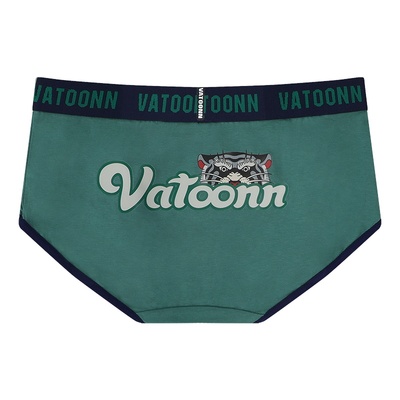 花佃品色女中腰三角内裤纯棉透气