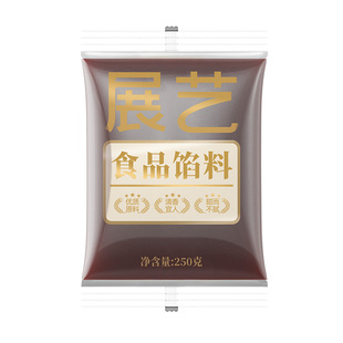 展艺红豆沙500g 水洗低糖馅料馅泥面包粽子蛋黄酥家用烘焙即食
