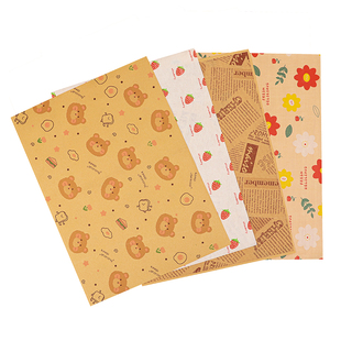 三明治包装纸家用早餐吐司卷饼汉堡三文治盒一次性烘焙食品防油纸