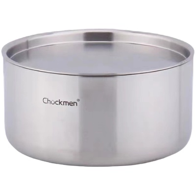 18-10不锈钢带盖碗全钢