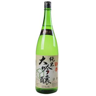 2025年新酒日式清酒纯米大吟酿朝香清酒1.8L低度酒 国产清酒