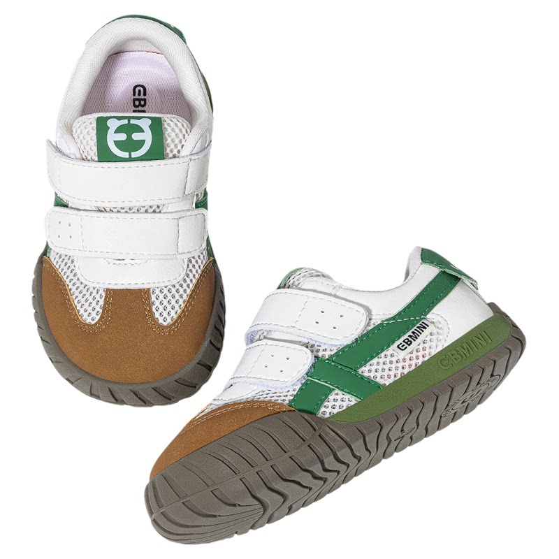 英贝米尼儿童板鞋2026春季新款小孩运动鞋子宽楦软底宝宝学步童鞋