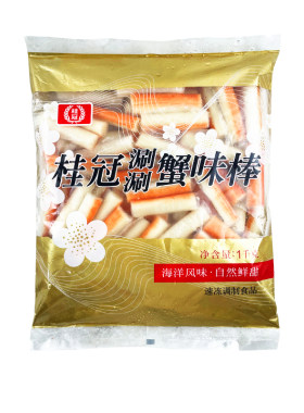 桂冠1kg涮涮蟹味棒豆捞火锅蟹柳