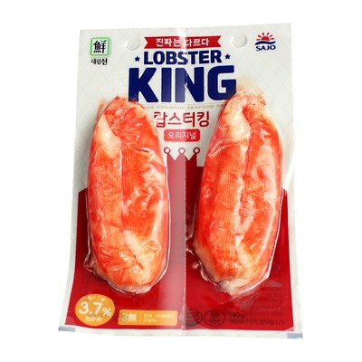 韩国思潮大林鳕龙虾模拟低脂蟹棒