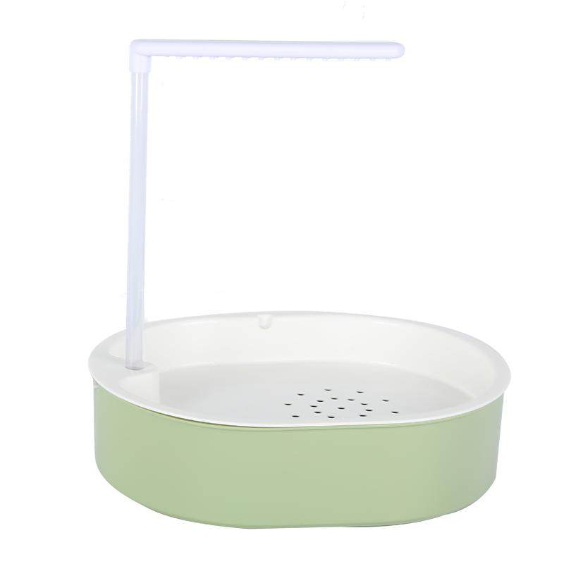 鹦鹉洗澡盆自动循环淋浴鸟专用洗澡神器牡丹玄凤虎皮外置浴室大号