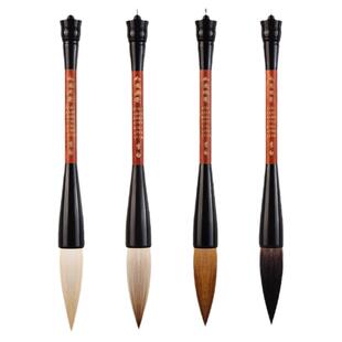 大提斗斗笔狼毫兼毫羊毫专业级国画抓笔大楷榜书写福字春联对联专用笔加粗大码大字京抓提字泼墨写意大号毛笔