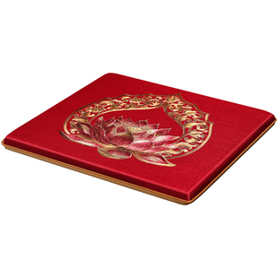 新中式红木椅垫沙发坐垫实木椅子太师椅圈椅茶椅垫座椅垫茶桌垫子