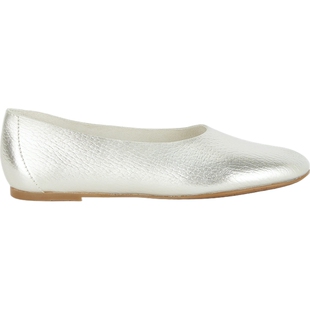 【38开门红】PEDRO GARCIA女士金属感纹理皮革平底鞋