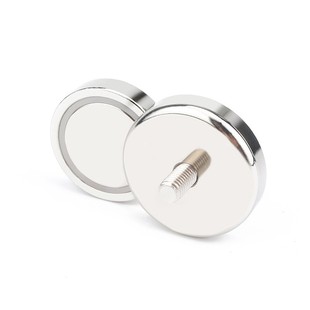 外牙螺纹强磁底座磁铁螺丝底座磁吸底座强力磁铁固定器螺丝柱磁座