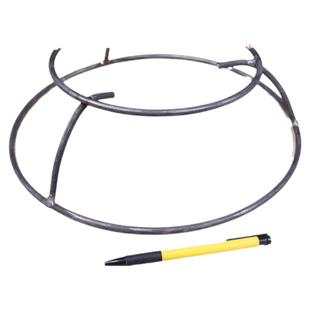 柴火三脚架钢筋圈三角架锅炉架焊接烤架火盆铁架子家用柴火地炉架