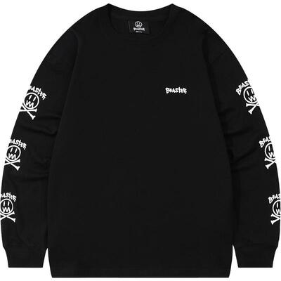 Beaster骨头鬼脸长袖T恤