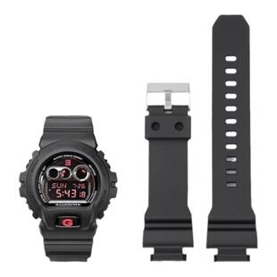 适用卡西欧GD-X6900-1手表带不沾灰gshock GDX6900树脂橡胶凸表带