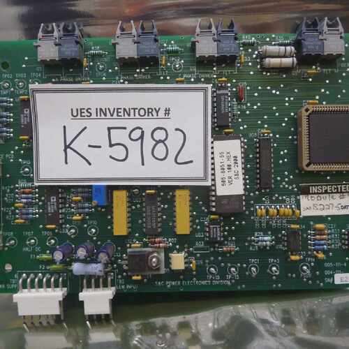S&C Electric 005-111-4 光纤板 PCB 004-111 模块 #8 二手 可正
