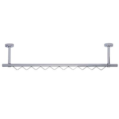 全304不锈钢波浪线条防风晾衣架